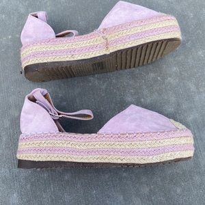 Platform Lilac Espadrilles